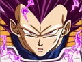 Closeup of Vegeta's transformation (Full Color)