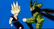 Cell ataca Gohan