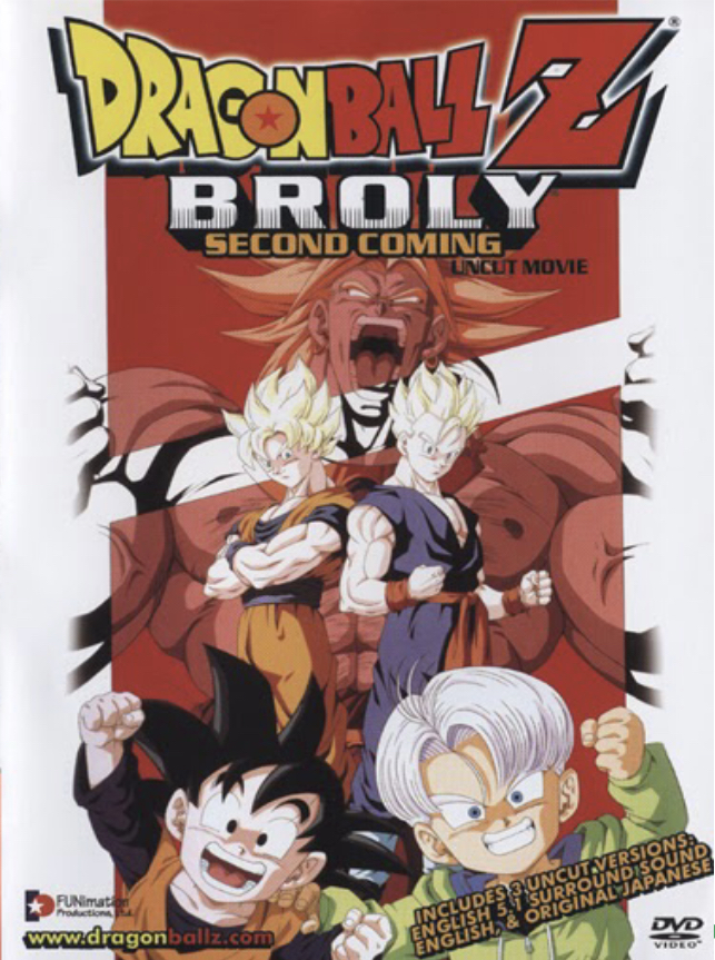 dragon ball z broly the legendary super saiyan funimation dub