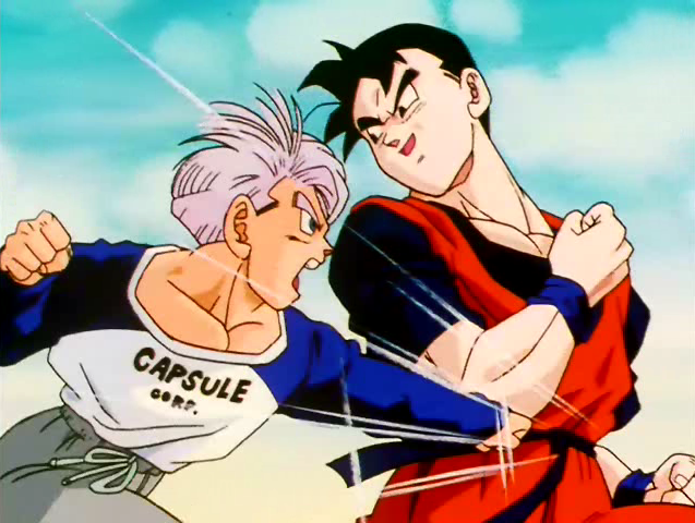 Dragon Ball Z (1993) - Gohan e Trunks, Guerreiros do Futuro, #Atualinerd  #FamíliaAtualinerd #dragonballz #Gohan #trunks Em um futuro  pós-apocalíptico e totalmente obscuro, os Andróides dominam completamente  a, By Atualinerd