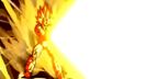 Majin Vegeta fires his Final Flash at Goku