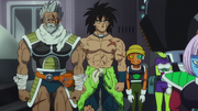 Paragas e Broly si presentano a Freezer - DBSB