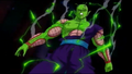 Piccolo damaged by Hatchiyack's attack