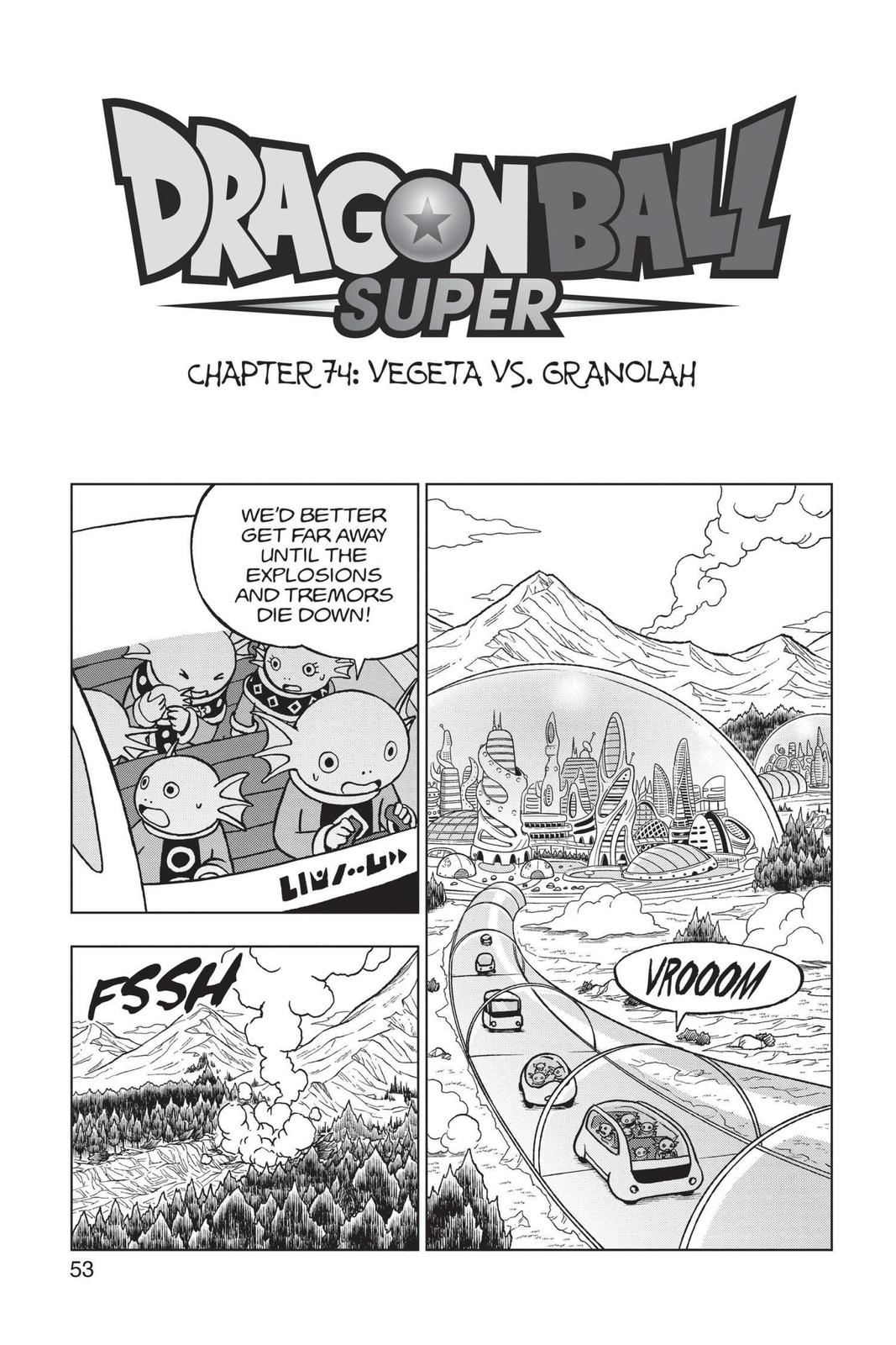 Review: Dragon Ball Super Manga #74 – Vegeta VS. Granolah - DBZ Figures.com