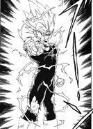 Majin Vegeta en el manga