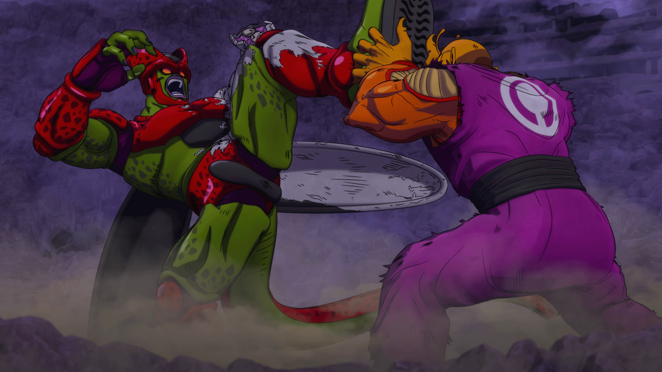 Super Hero - Orange Piccolo vs Cell Max.png