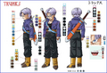 Concept art for Future Trunks in DBH movies