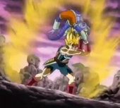 Chilled Vs. Bardock Supersaiyano.