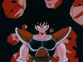 Goku shown wearing Saiyan Armor at the end of King Kai's story