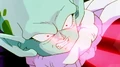 Garlic Jr. fires a Darkness Eye Beam at Piccolo