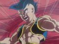 Majuub talking from inside Golden Great Ape Baby Vegeta