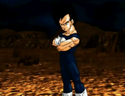 Vegeta in the opening of The Legend