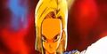 Future Android 18 firing an attack