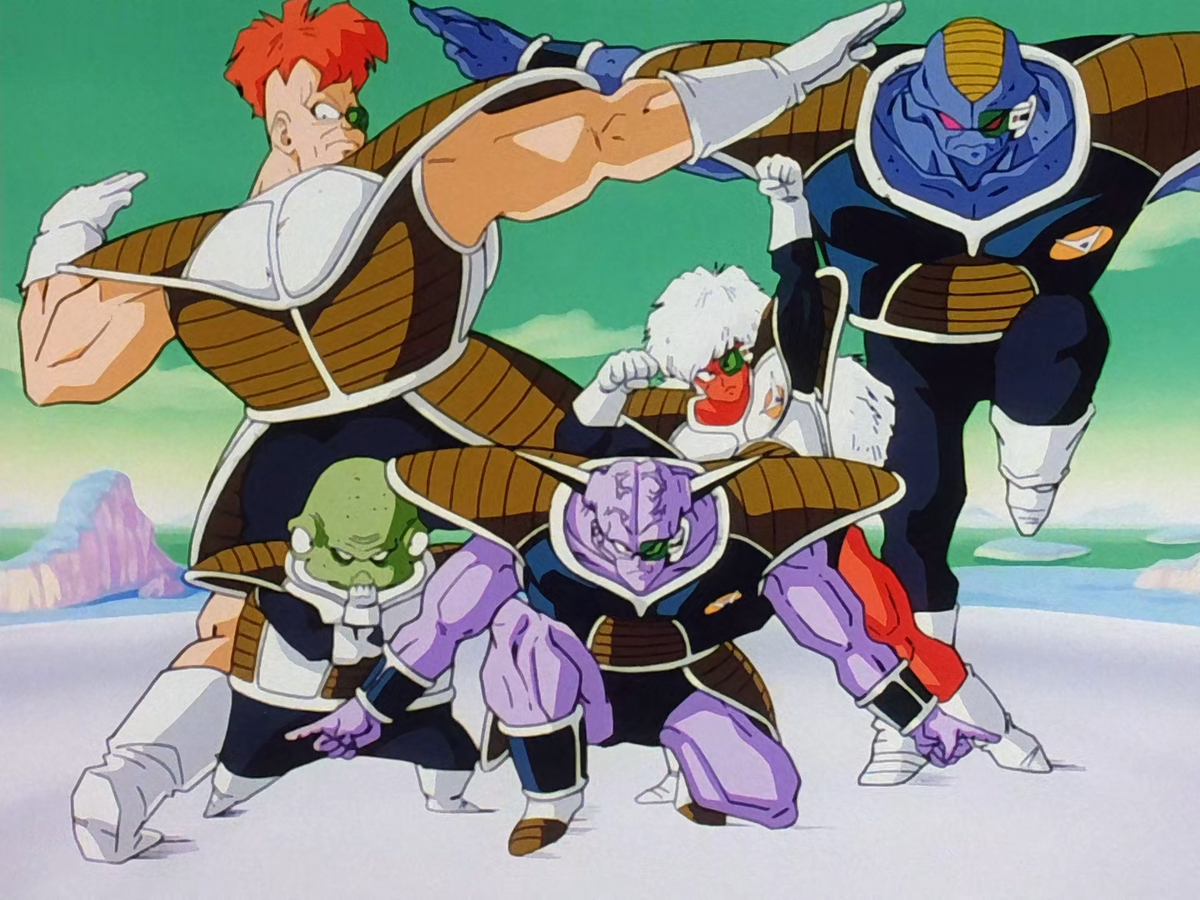 Paper Theater Dragon Ball Z Ginyu Force