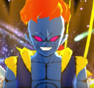 Recurter wearing his Metamoran Clothes in Dragon Ball Fusions