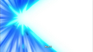 Goku fires the Kamehameha at Infinite Zamasu