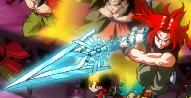 Xeno Trunks Super Saiyan God - Release