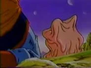 Boo Puro absorbe al Gran Kaioshin.