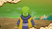 Necke, a young member of the Dragon Clan in Kakarot