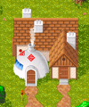 Goku's house in The Legacy of Goku II