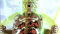 Super Saiyan Broly powers up