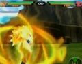 Super Saiyan 3 Goku uses Power Up