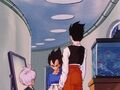 Vegeta, Trunks and Gohan discuss