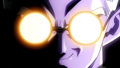 Fu's sunglasses reflecting light in Super Dragon Ball Heroes Universe Mission Opening