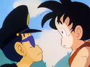 Taro looks at Goku