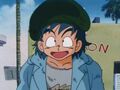 The thief before showing the Antique Shop Owner Goku's dragon radar