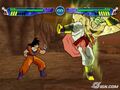 Broly about to kick Goku