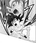 Silueta del Supersaiyano Dios en Dragon Ball Z: La Resurrección de 'F' - Especial One-shot.