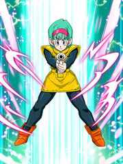 Dokkan Battle Audacious Adventurer Bulma card