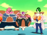 Dodoria junto a Freezer y Zarbon