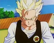 Gohan joven Supersaiyano.