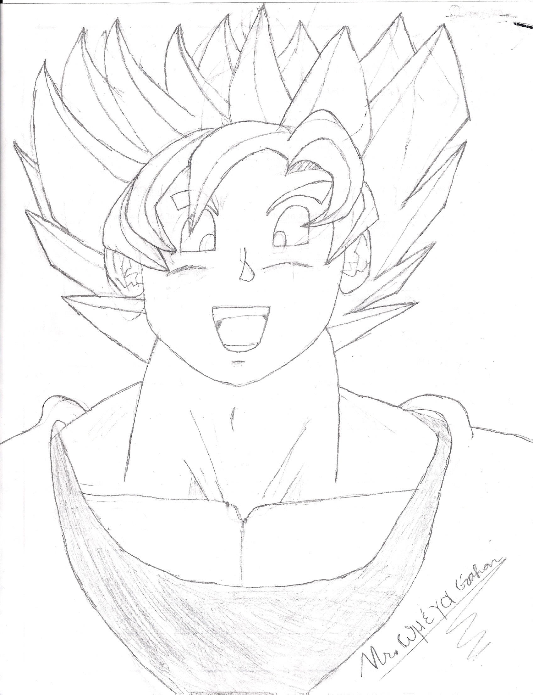 Anime Hairstyles Ideas - Goku Super Saiyan 3 Hair, HD Png Download ,  Transparent Png Image - PNGitem