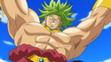 Broly holds the two kids