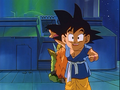 Goku asking if they think Baby is dead