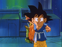 Goku asking if Baby is dead