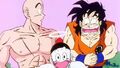 Tien Yamcha Chiaotzu Laughing 1