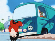 GokuHitsATruck