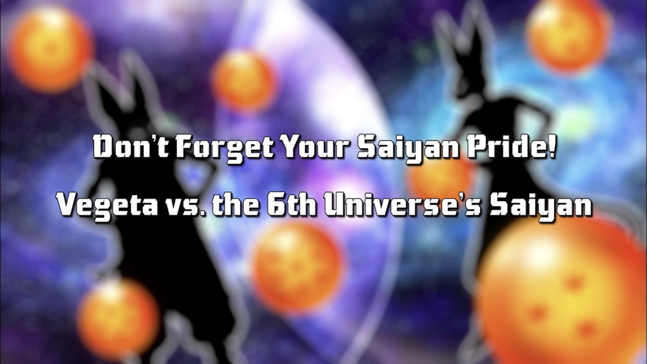 The Saiyan from Earth I Won't Let You Get Away With This — sabukaru