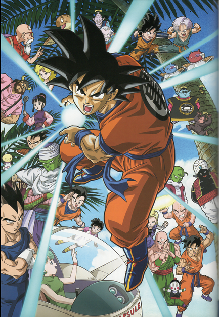 Dragon Ball Illustration, Dragon Ball Cartoon, Dragon Ball Anime