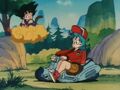 Bulma breaks oolong as a bike