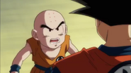 DBS ep92 Krillin enojado con Goku