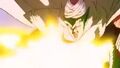 Illusion Piccolo destroyed by Vegeta's Ki Blast