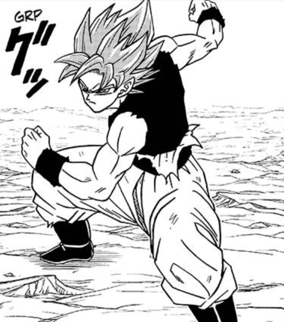 In the manga,both Goku and Vegeta have perfected Super Saiyan Blue