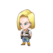 Android 18 in Jumputi Heroes