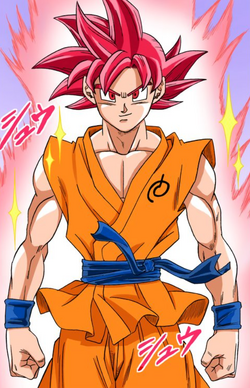Super Saiyan God Goku Vs Super Saiyan 5 Broly!!!