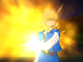 Android 18 fires the Sadistic 18 finger beam